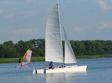 Widok na Jezioro Bukowo